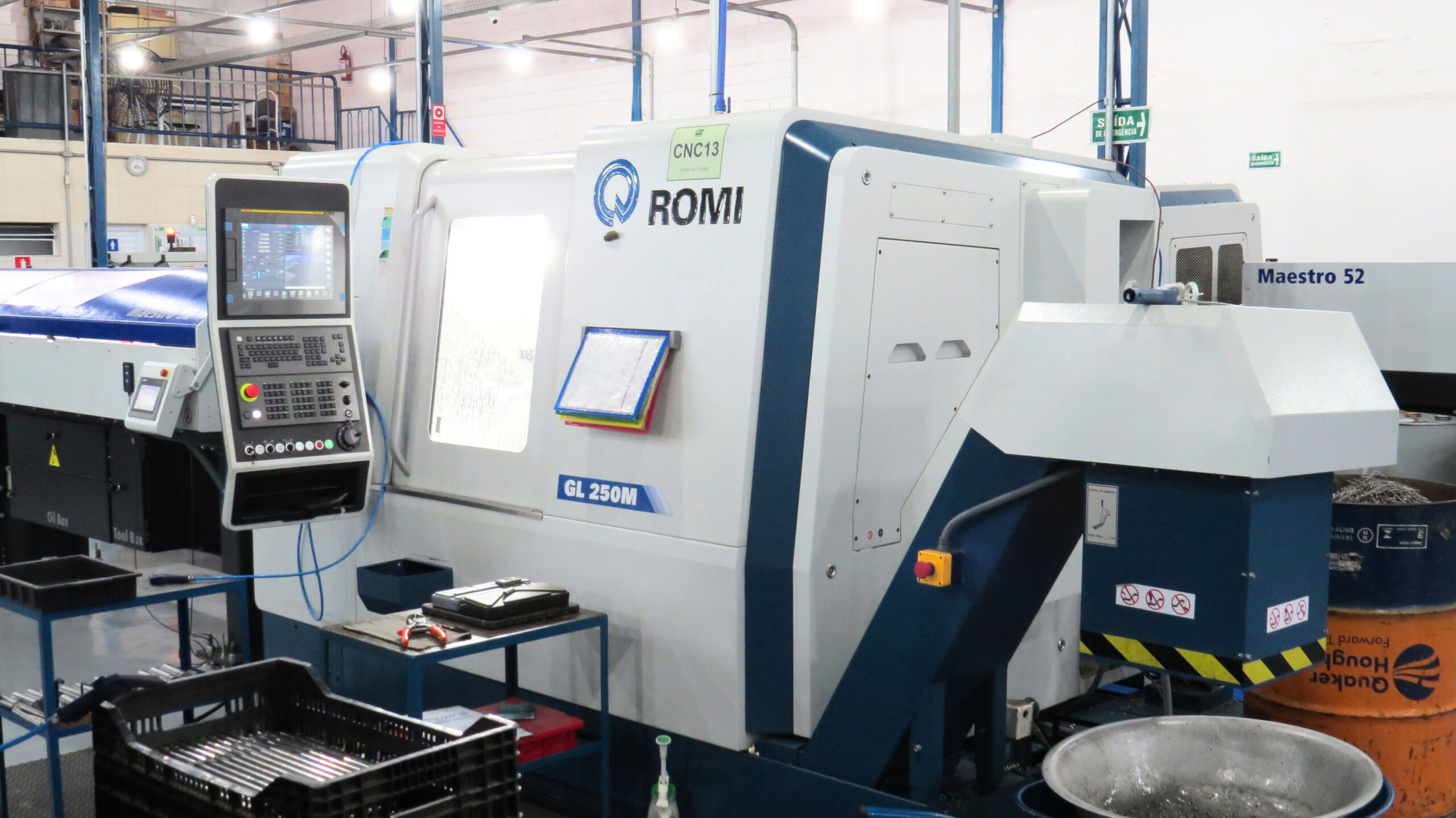 Torno CNC ROMI GL250M